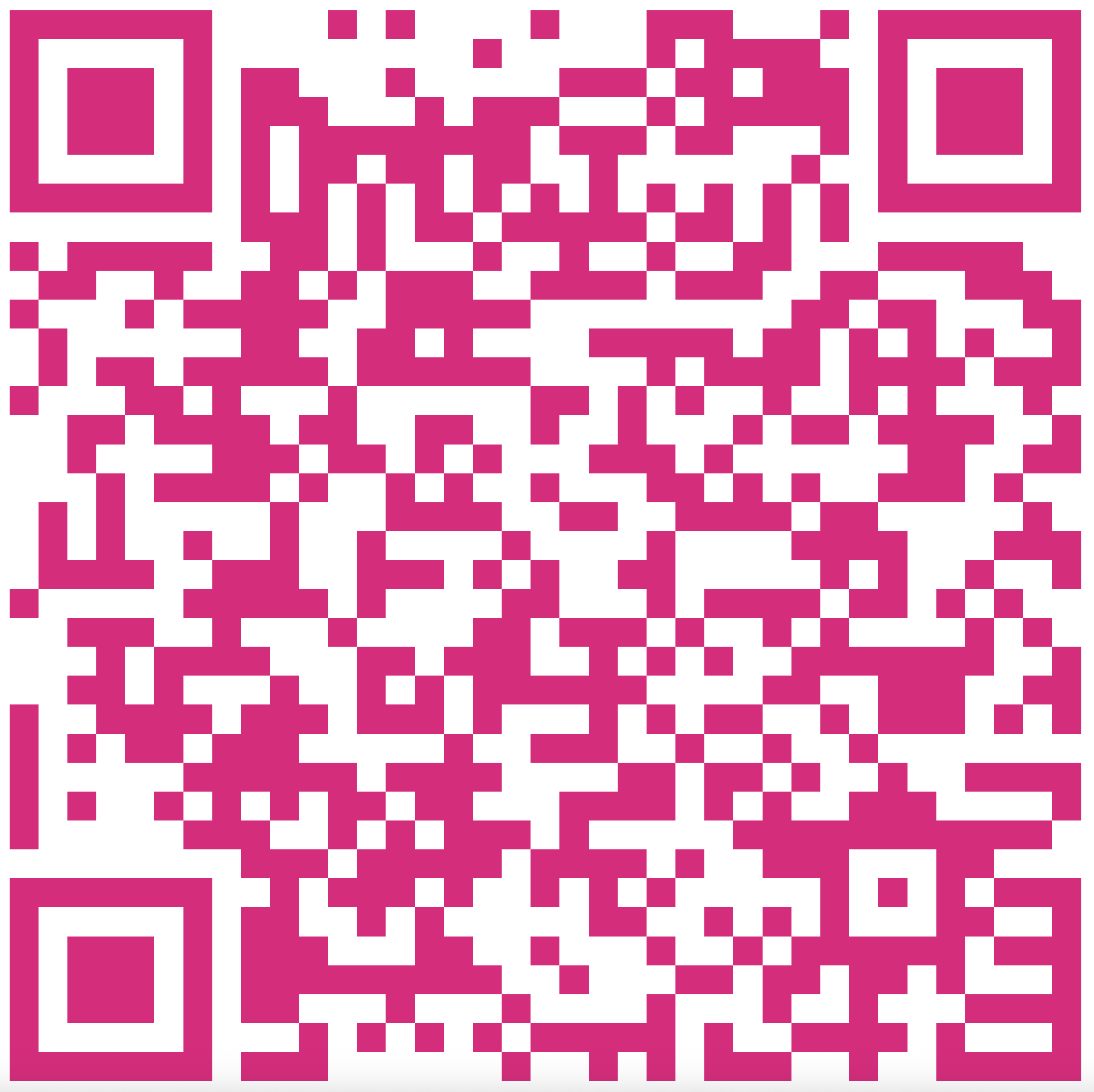 QR Code for Programme